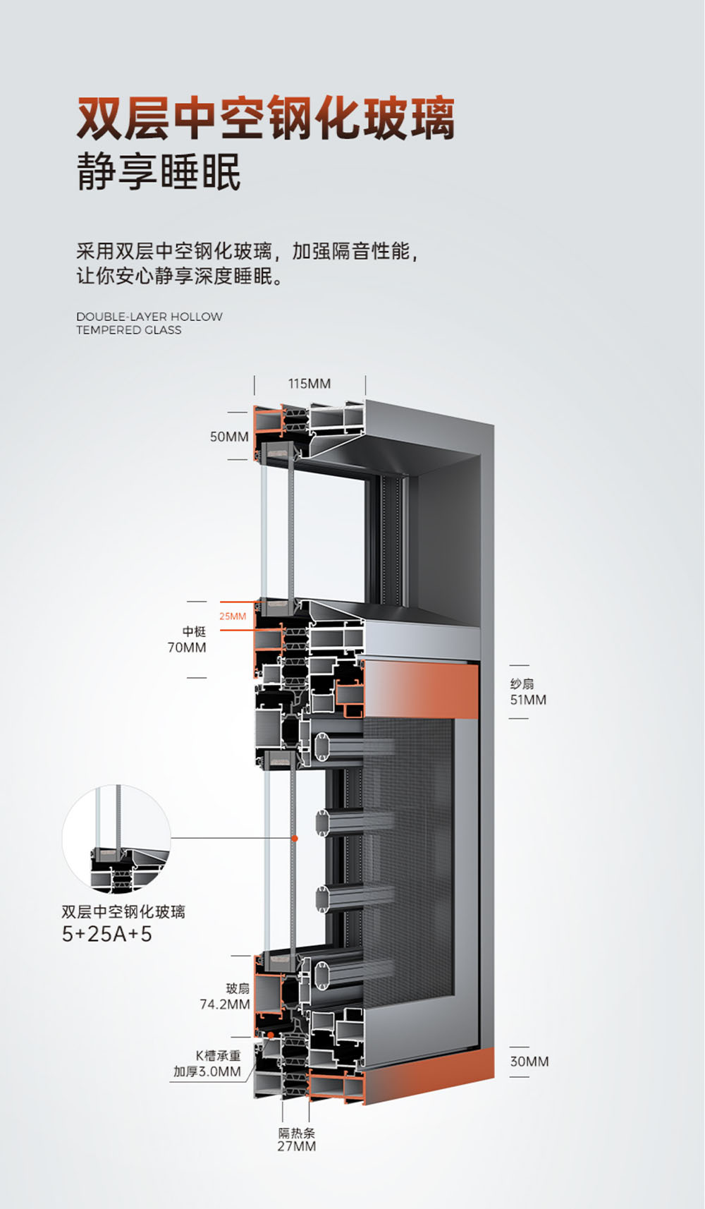 Royal 115 Series System Casement Window插图9