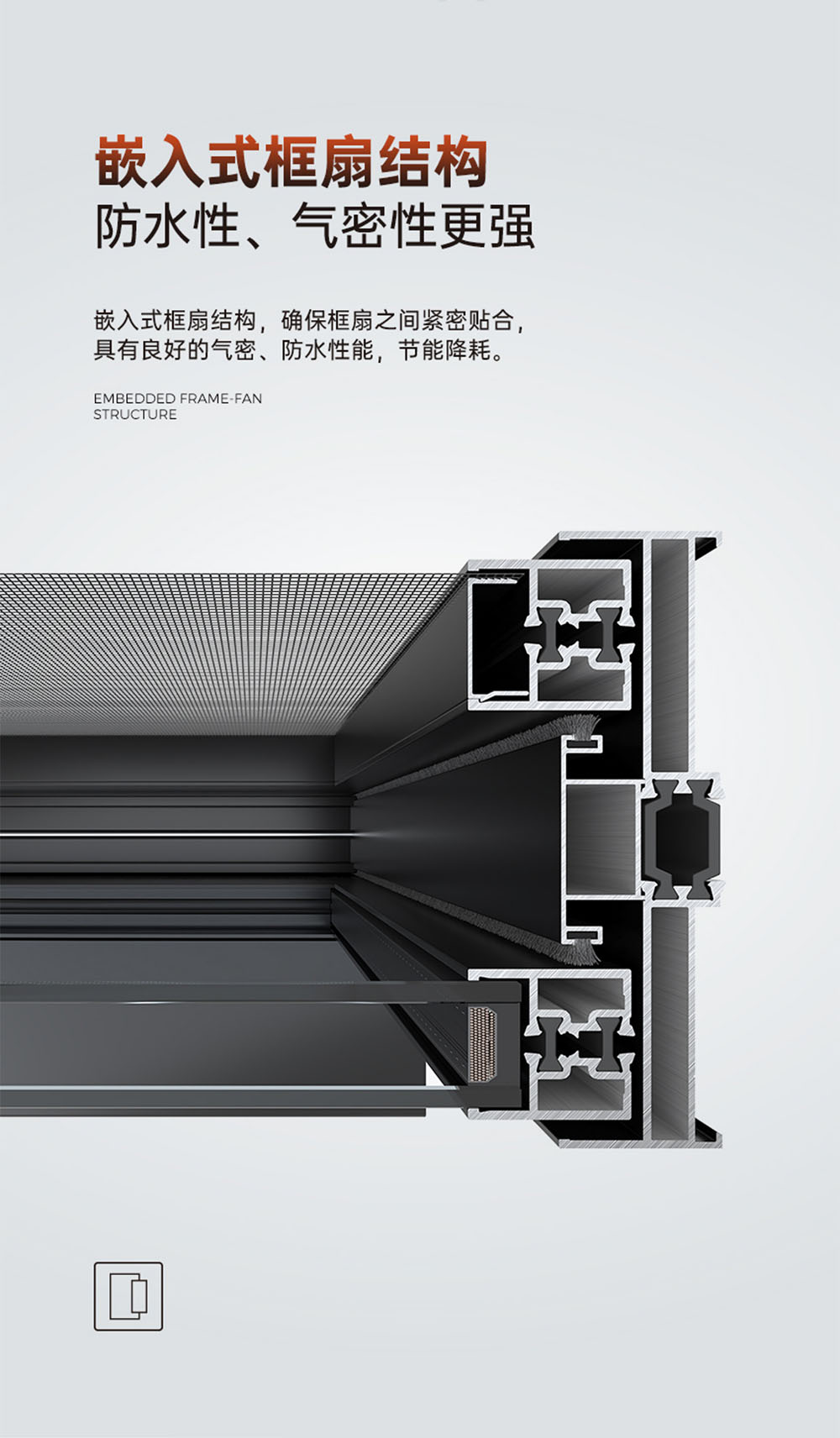 Ultimate 113 Series Thermal Break Sliding Window插图2