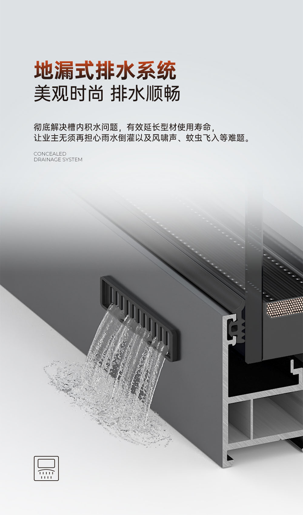 Premium 115-2.0 Series Thermal Break Casement Window with Integrated Screen插图5
