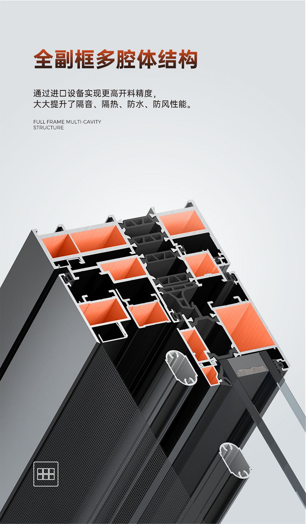 Royal 115 Series System Casement Window插图1